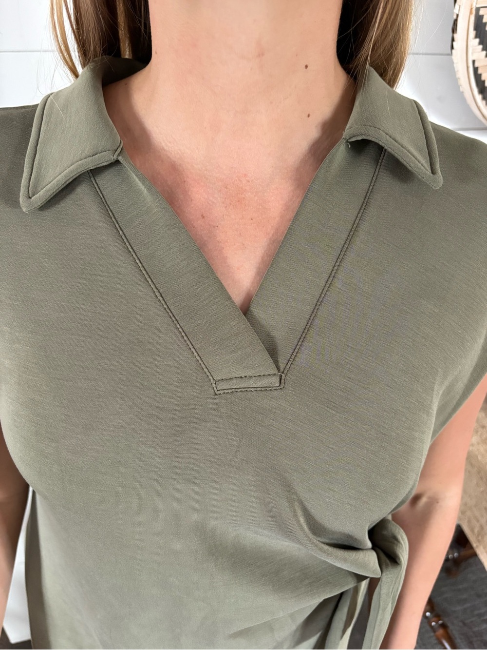 🌷Bye-Buy! Cable & Gauge Sport Dress Soft Olive Color Relaxed-fit Pullover - L - Picture 5 of 14